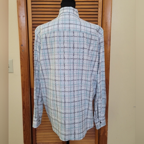 EUC Alfani Men's Button-Down Shirt Size Large - Picture 7 of 12